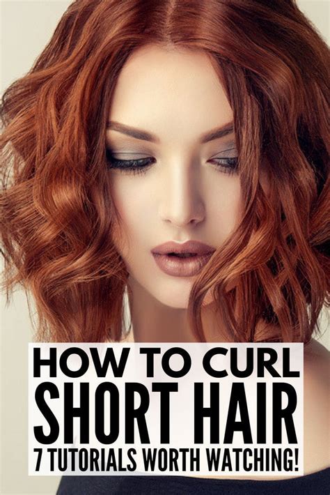 Keep on curling short hair with a flat iron. How to Curl Short Hair: 7 Techniques and All The Products ...