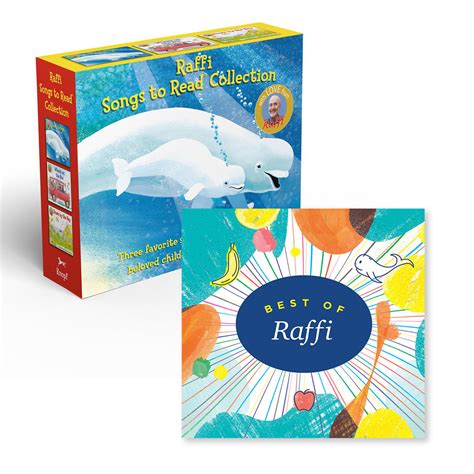 Raffi Best Of Raffi Read And Singalong Bundle Album And 3 Book Boxed
