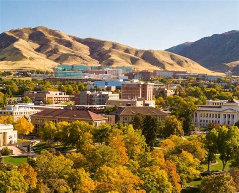 Salt Lake City University And Foothills Trails And Views