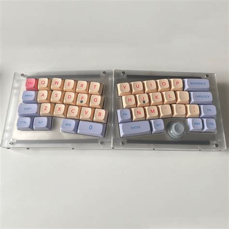 Alice 40 Gasket Mechanical Keyboard Diy Kits With Rocker Acrylic Stack