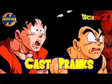 The return of dragon ball z (cast interviews & red carpet footage). The Cast of Dragon Ball Z Share Funny Behind the Scene ...