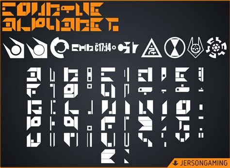 Combine Alphabet And Icons Half Life 2 Modding Tools