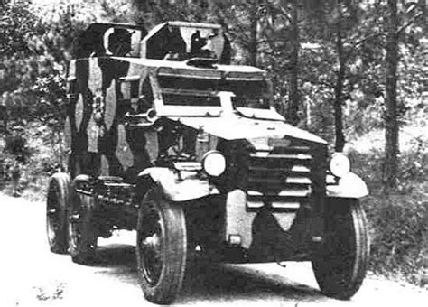 Nationalist Chinese Hong Kong Armored Car On A Thornycroft 6x6