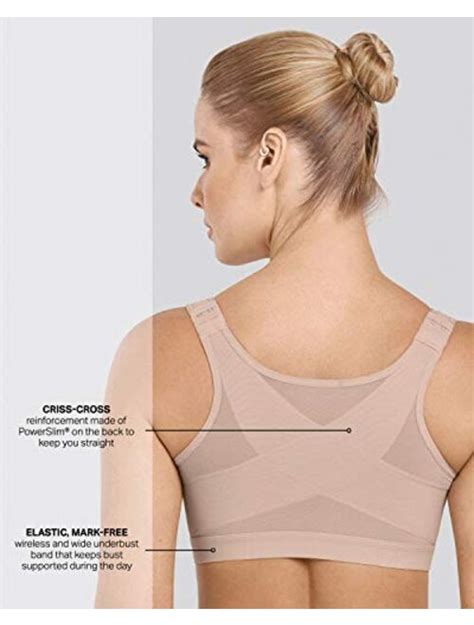 Buy Leonisa Posture Bra For Women Front Closure Post Surgery Posture Corrector Wireless Online