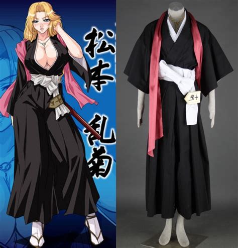 Bleach Matsumoto Rangiku Cosplay Costume In Anime Costumes From Novelty