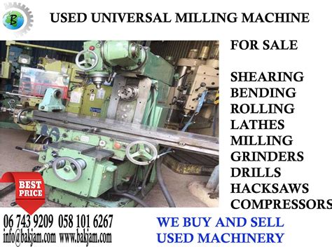 Used Machines For Sale In Dubai And Sharjah
