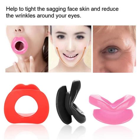 Silicone Facial Lifting Lip Exerciser Mouth Muscle Tightener Tightening