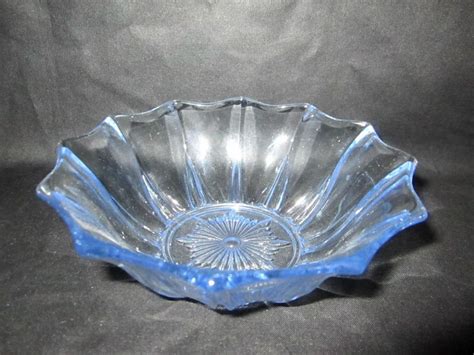 Daily Limit Exceeded Glass Fruit Bowl Vintage Glassware Decorative
