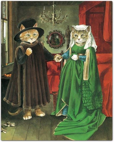 16 Funny Famous Paintings Recreated With Cats H3rcom Weird Funny