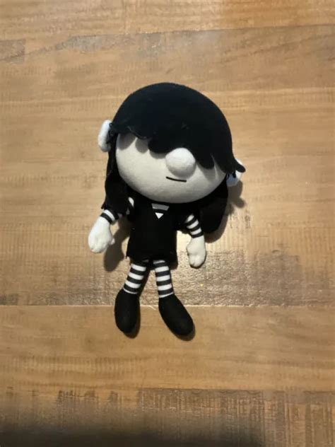 The Loud House Lucy 7 Plush Nickelodeon Toy Factory New Black A27 16