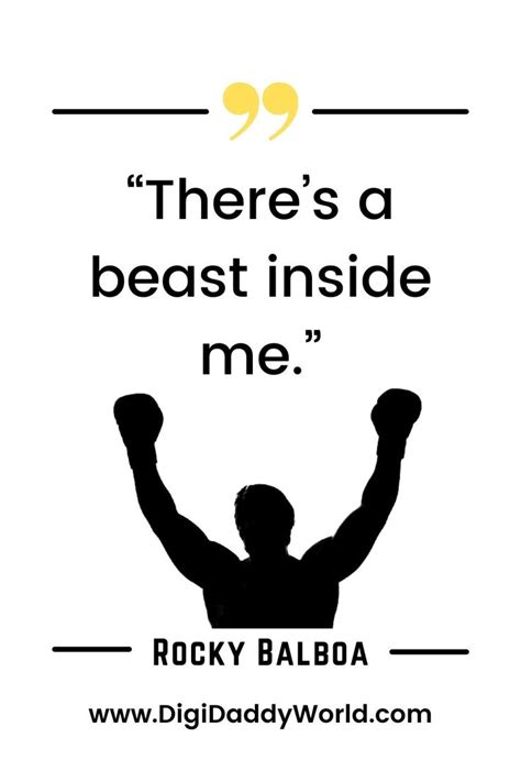 Famous Rocky Balboa Inspirational Quotes About Love Life Motivational