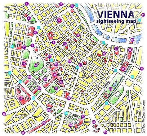 Vienna Tourist Attractions Map Travel News Best Tourist Places In