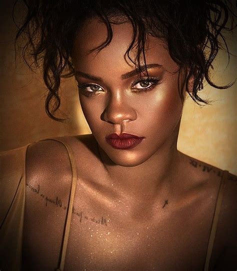 Rihanna Fenty Beauty Shoot Rihanna Fenty Beauty Rihanna Makeup Rihanna