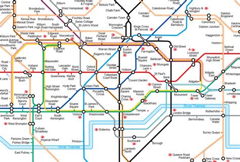 Plan A Journey London Tube Map London Tube London Underground