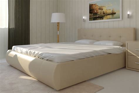 Широкие двуспальные кровати на фото