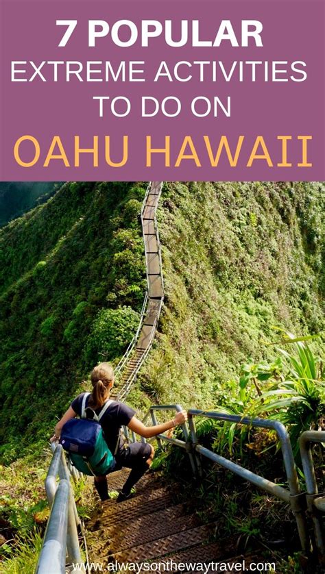 7 Popular Extreme Oahu Activities To Check Out Oahu Activities Oahu Vacation Hawaii Travel