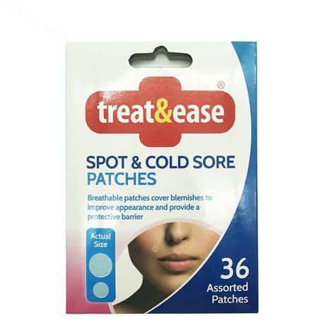36pk Spot Cold Sore Patches Blemish Protective Cover Patch Breathable
