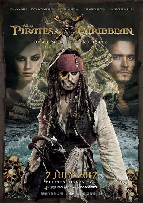 Disney Pirates Of The Caribbean On Stranger Tides Mermaid Movie Poster