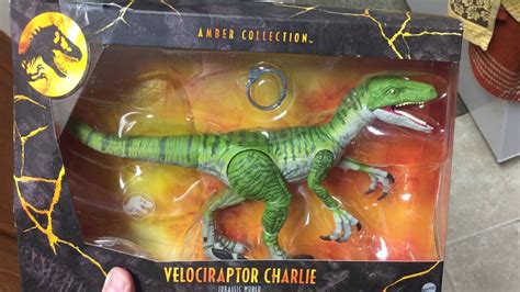 Jurassic World Amber Collection Charlie Youtube