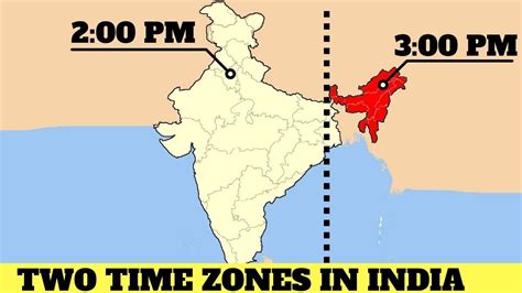 Physical And Political Map Of India Time Zones Map Images