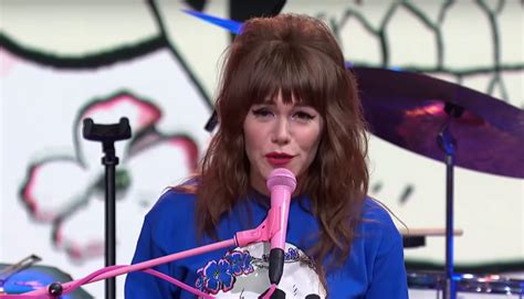 See Jenny Lewis Whimsically Perform Wasted Youth On Colbert