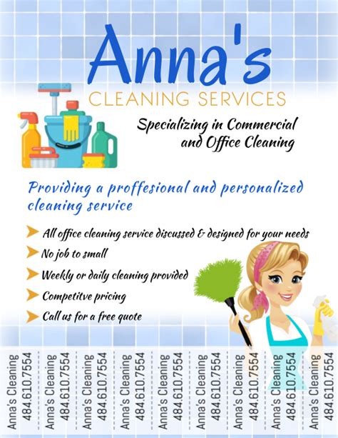 Cleaning Service Template Postermywall