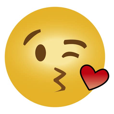 Cute Emoticon Emoji De Beijo Baixar Png Svg Transparente The Best