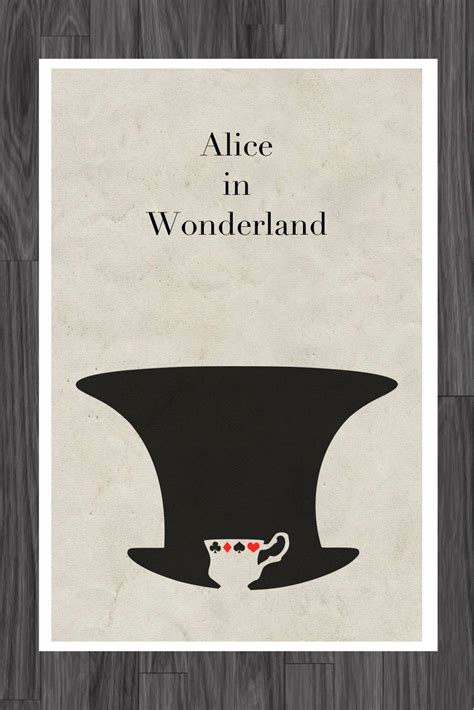 Alice In Wonderland Fairy Tale Poster Art 11x17 1499 Via Etsy