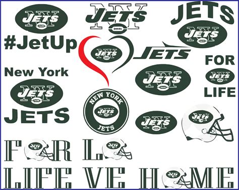 New York Jets Svg Nfl Svg Football Svg Files T Shirt Design Cut