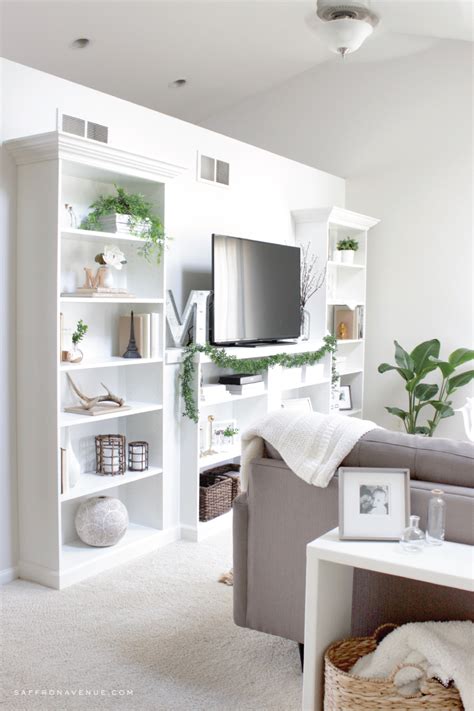 When it comes to hacking great storage, no other ikea product works a room like the billy bookcase. Our Ikea Hack :: DIY Built-In Bookcase - Saffron Avenue