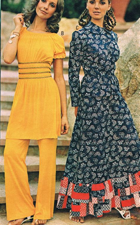 Penneys Catalog 1971 Cay Sanderson And Kay Campbell 1970s Fashion