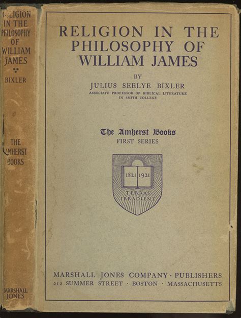 About William James Dialectic Spiritualism