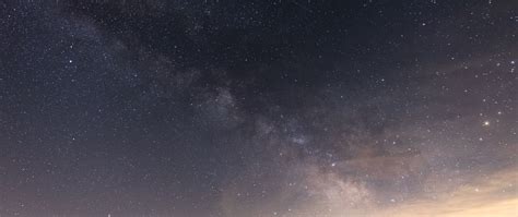 Download Wallpaper 2560x1080 Milky Way Stars Sky Night Space Dual