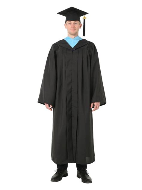 Deluxe Bachelors Graduation Gown Cap And Hood Set Graduatepro