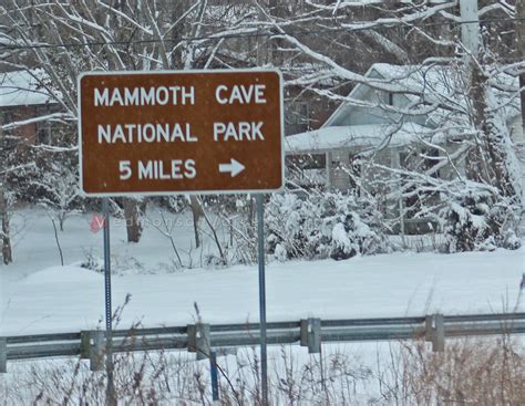 Mammoth Cave Np Opening On Two Hour Delay For Winter Weather The
