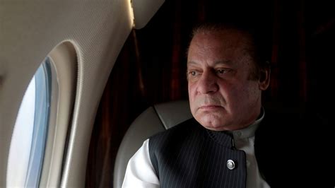 ousted pakistani prime minister nawaz sharif blocked from visiting london world news sky news
