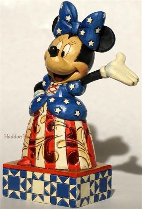 Jim Shore Disney Traditions Minnie Mouse Star Spangled Minnie Nr