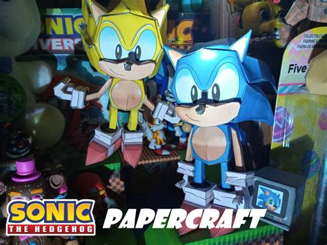 Sonic Classic Papercraft By Bromomento4657 On Deviantart