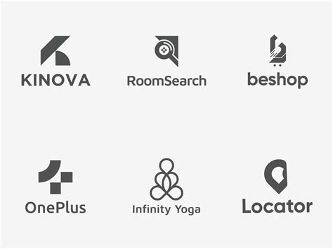 Dribbble Logofolio Best Logo Collection In Grey By Md Al Amin