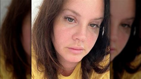 Heres What Lana Del Rey Looks Like Going Makeup Free