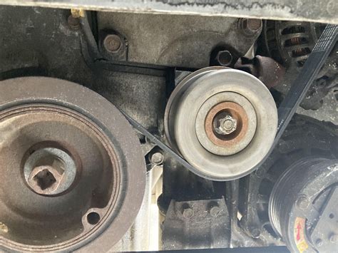 Idler Pulley And Belt Just Replaced Any Idea What This Sound Is And