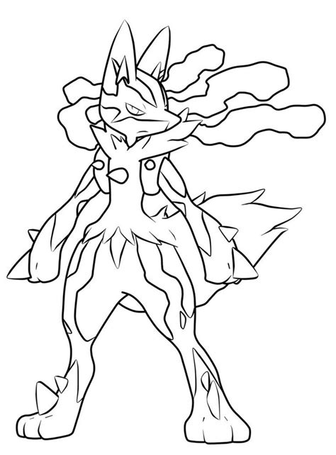 Pokemon Coloring Pages Mega Lucario – Through the thousand photographs on-line about pokemon co