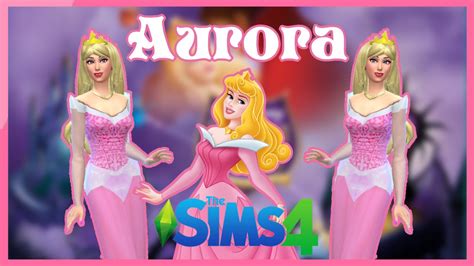 ♦ The Sims 4 Create A Sim Aurora Bella Durmiente ♦ Blueegames ♦