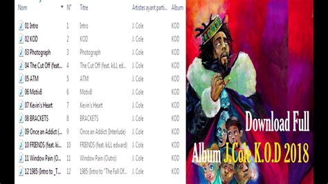 The song is already trending and available for download. Stream & Download J. Cole's New 11-Track Album 'KOD' - This Song Is Sick