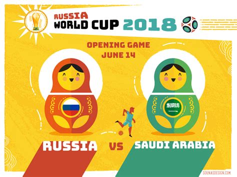 Russia, saudi arabia, egypt, uruguaygroup b: :::World Cup 2018 Infographic - Opening match::: by Ilias ...