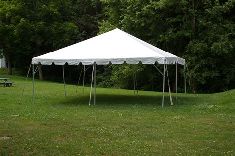 Setup prices within a 5 mile radius of the store beyond 5 miles a travel charge is applied. Tenting