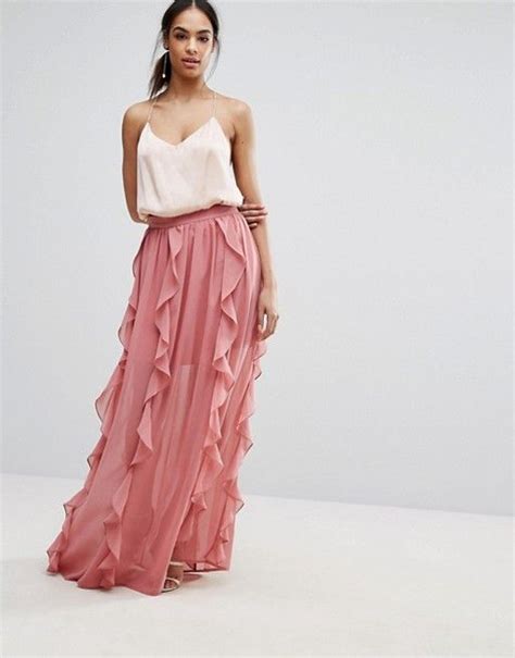 Discover Fashion Online With Images Chiffon Maxi Skirt Boohoo