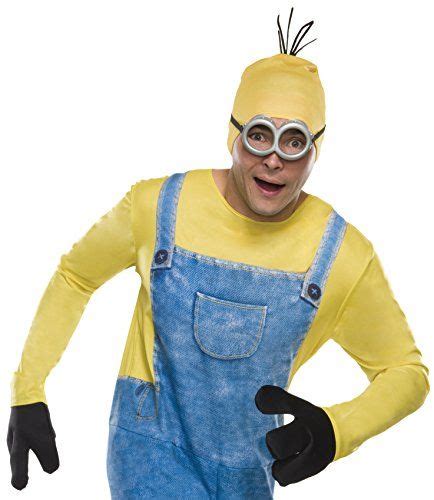 Rubies Costume Co Mens Minion Stewart Headpiece Yellow One Size Read