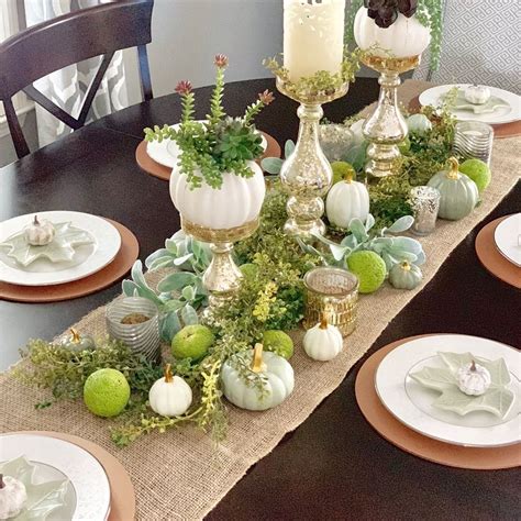 26 Stunning Thanksgiving Centerpieces For Your Dining Room Table