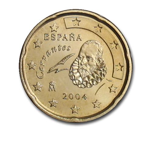 Espagne 20 Cent 2004 Pieces Eurotv Le Catalogue En Ligne Des Monnaies